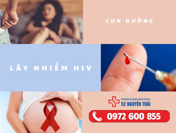 HIV lây truyền như thế nào ?