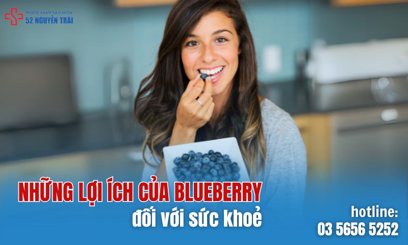 Ăn trái blueberry có lợi ích gì đối với sức khoẻ?