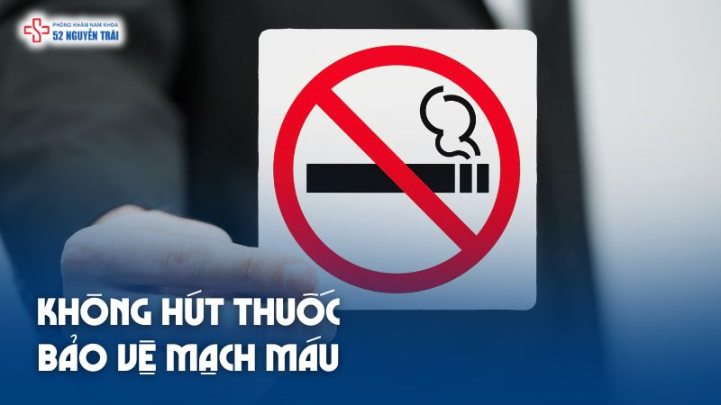 Không hút thuốc giúp bảo vệ mạch máu