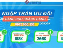 Đến ngay Phòng Khám Nam Khoa 52 Nguyễn Trãi để nhận những ưu đãi khám sức khỏe cực lớn