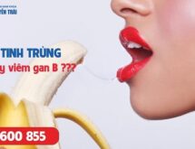 Nuốt tinh trùng có bị lây viêm gan B không ?