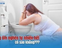 Đang ốm nghén tự nhiên hết có sao không?